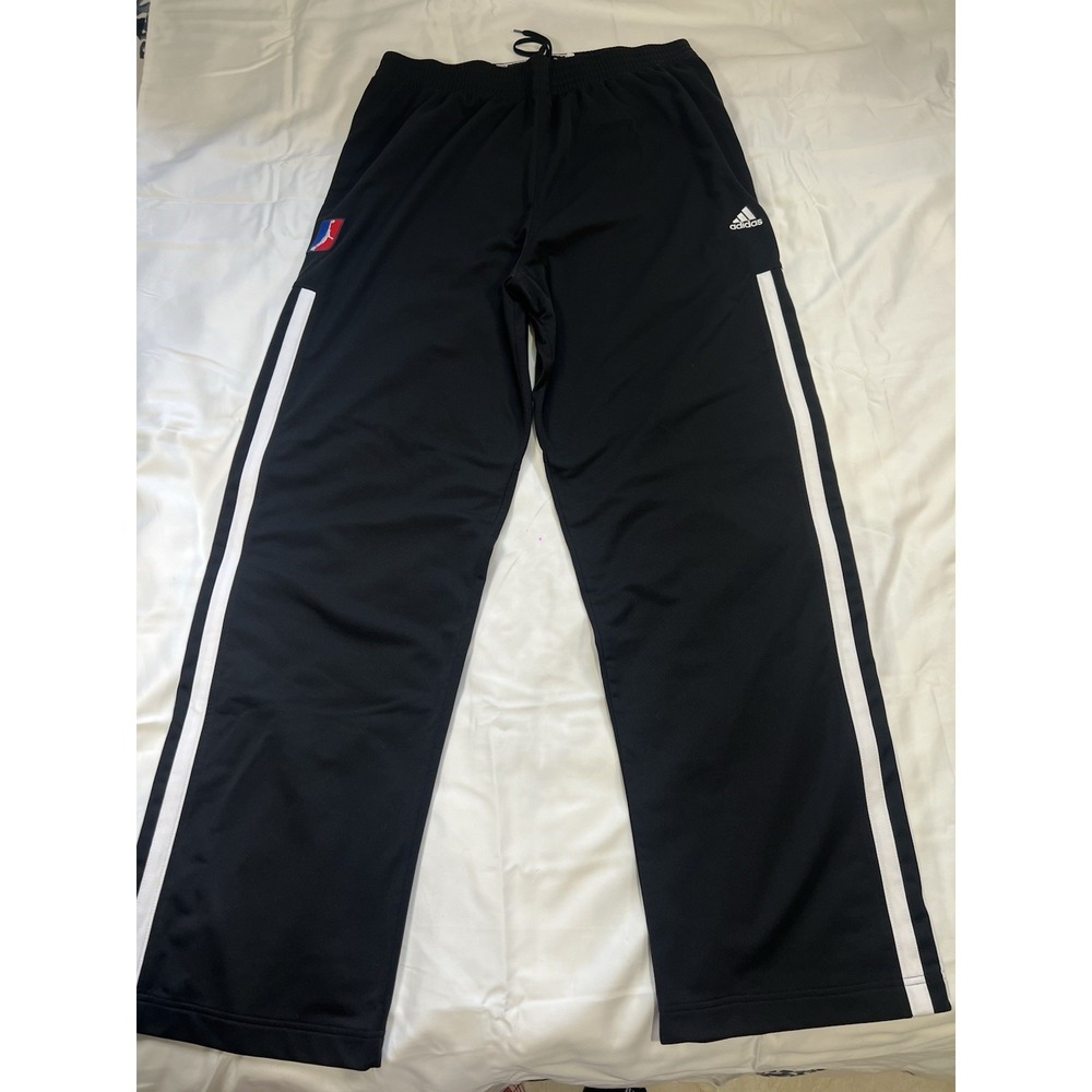 adidas NBA Snap Button Tear Away Warm-Up Pants Size 2XL+2 Clima Cool